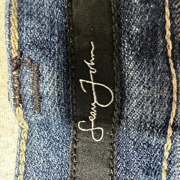 Sean John Mens Size 36 Blue Bermuda Shorts Denim‎ Cotton - Picture 6 of 11